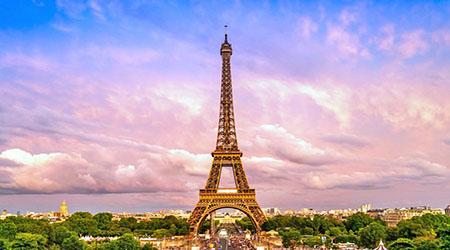 1. برج ایفل، فرانسه